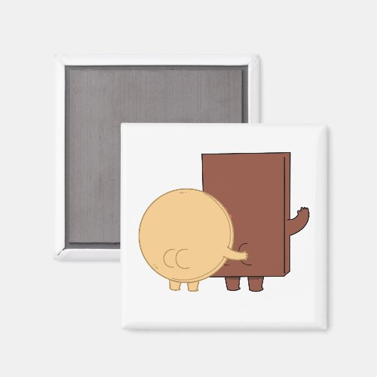 Choco en Pancake Speelmodus Magneet (Voorkant / Achterkant)