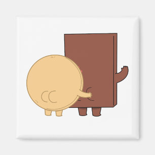 Choco en Pancake Speelmodus Magneet