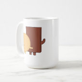 Choco en pannenkoek speelmodus koffiemok (Voorkant links)