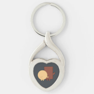 Choco en pannenkoek speelmodus sleutelhanger