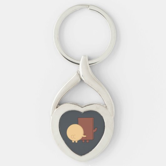 Choco en pannenkoek speelmodus sleutelhanger (Voorkant)