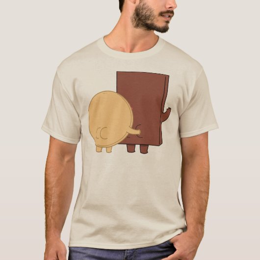 Choco en pannenkoek speelmodus t-shirt (Voorkant)