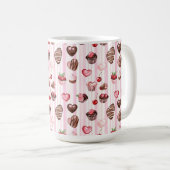 Choco hartpatroon Mok (Voorkant rechts)