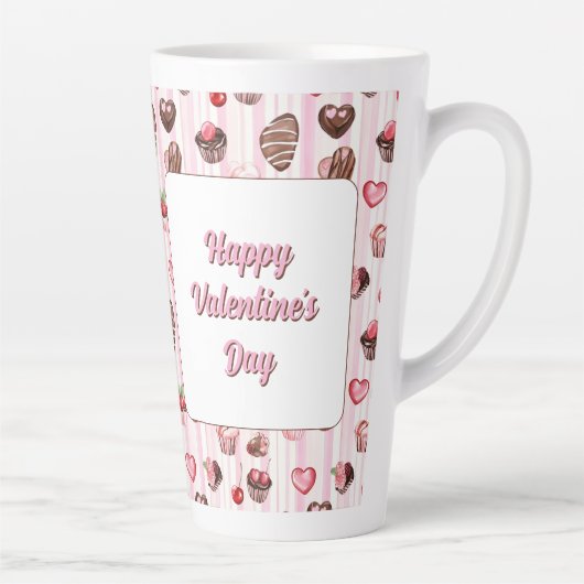 Choco Heart  Latte-Mok Latte Mok (Rechts)