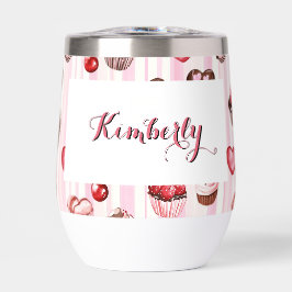 Choco Heart  Thermal Tumbler