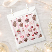 Choco Heart Valentijns's voorkeurstassen Bedankzakje (Geknipt)