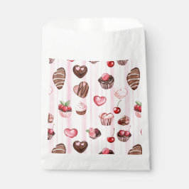 Choco Heart Valentijns's voorkeurstassen Bedankzakje