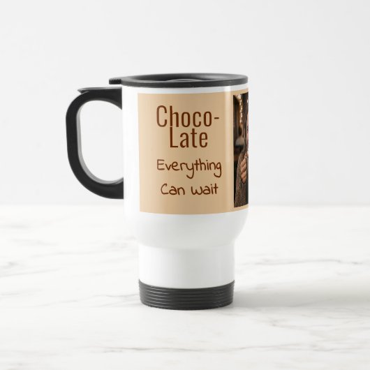 Choco-Late Everything Can Wait Photo Reisbeker (Links)