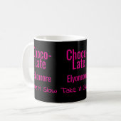 Choco-Late Take It Slow Personalized Mug Koffiemok (Voorkant links)