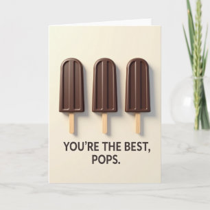 Choco Pops Beste Pops Kaart
