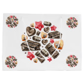 Choco Snoep voor feesten Groot Cadeauzakje (Achterkant)