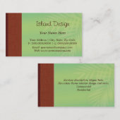 choco tapa palm visitekaartje (Voorkant / Achterkant)