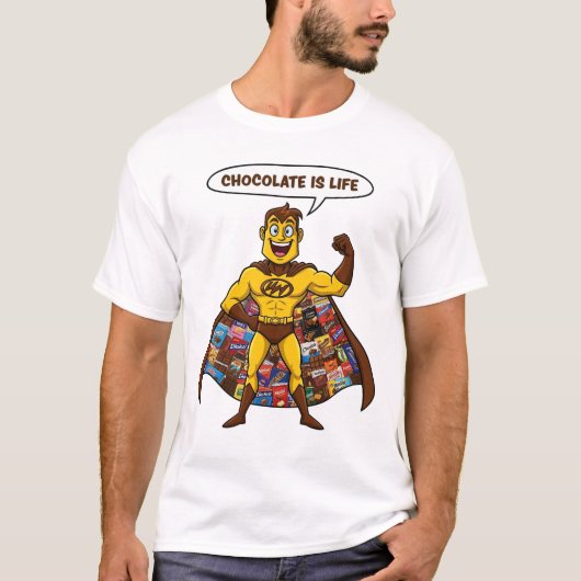 ChocoArtisan: Gemaakt met Liefde T-shirt (Voorkant)