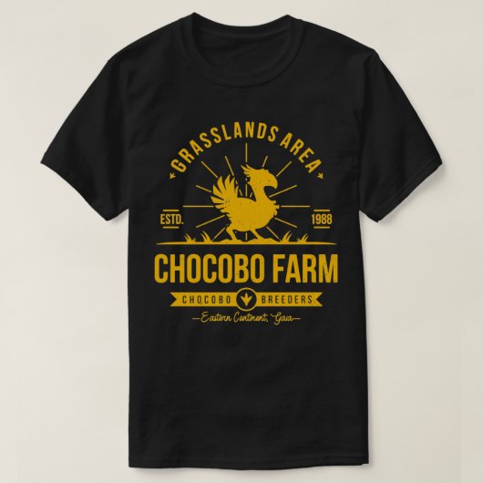 Chocobo-Boerderij T-shirt (Design voorkant)