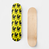 Chocobo Silhouette Skateboard (Voorkant)