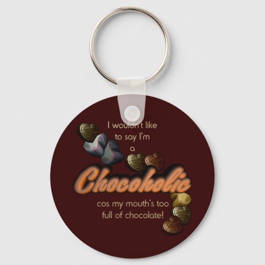 Chocofolic Sleutelhanger (Voorkant)