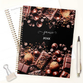Chocoholic Chocolade Cacao Snoepjes Naam Tekst Planner