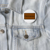 Chocoholic Flare Ronde Button 5,7 Cm (In situ)