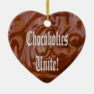 Chocoholica verenigd Ornament van het hart
