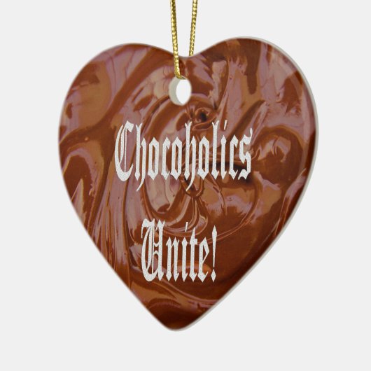 Chocoholica verenigd Ornament van het hart (Links)