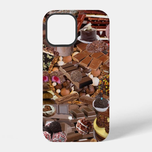 Chocola overvloed iPhone hoesje (Achterkant)