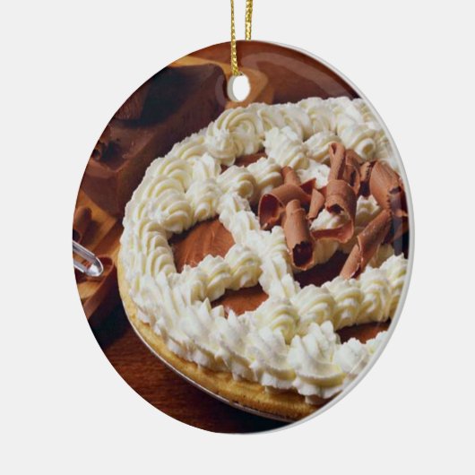 CHOCOLAAT CREAM PIE ROUND ORNAMENT (Links)