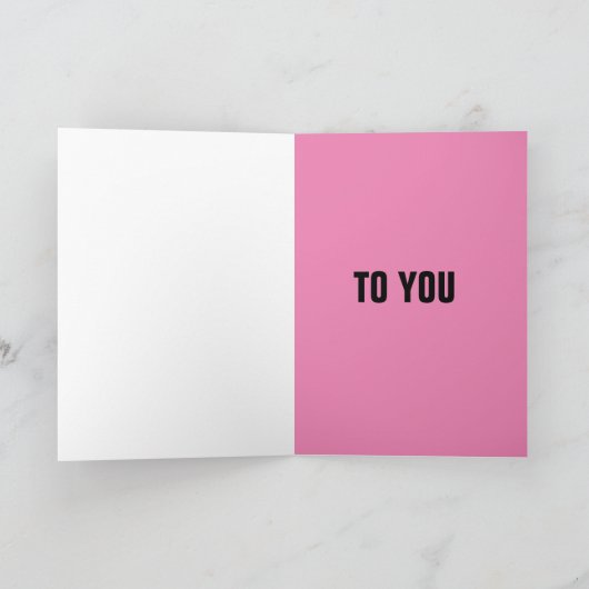 CHOCOLAAT CUPCAKE BIRTHDAY KAART (Binnen)