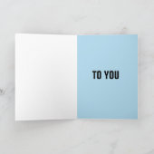 CHOCOLAAT CUPCAKE BIRTHDAY KAART (Binnen)