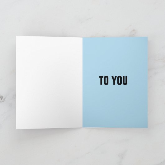 CHOCOLAAT CUPCAKE BIRTHDAY KAART (Binnen)