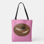 CHOCOLAAT DONUT PINK TAS PURY (Achterkant)