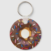 CHOCOLAAT DONUT SLEUTELHANGER (Voorkant)