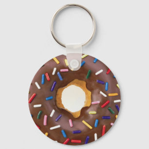 CHOCOLAAT DONUT SLEUTELHANGER