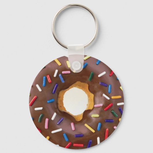 CHOCOLAAT DONUT SLEUTELHANGER (Voorkant)