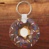 CHOCOLAAT DONUT SLEUTELHANGER (Voorkant)