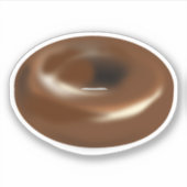 CHOCOLAAT DONUT STICKERS (Voorkant)