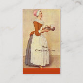 CHOCOLAAT FONDUE DINNER PARTY VISITEKAARTJE (Achterkant)