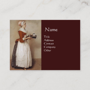 CHOCOLAAT FONDUE DINNER PARTY VISITEKAARTJE