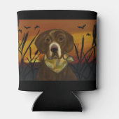 CHOCOLAAT LABRADOR RETRIEVER BLIKJESKOELER (Achterkant)