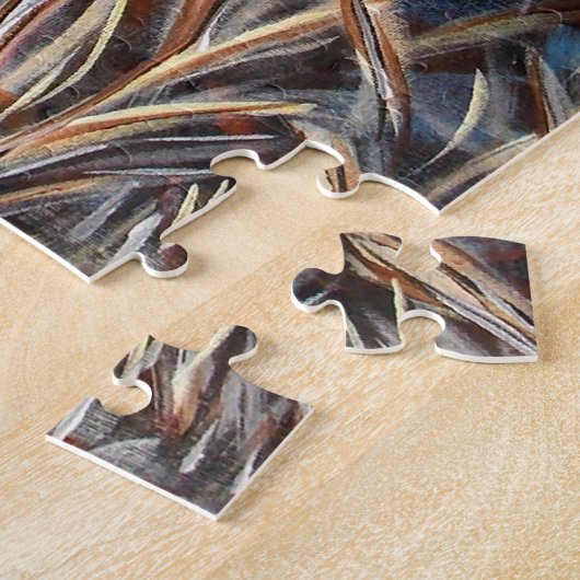 CHOCOLAAT LABRADOR RETRIEVER LEGPUZZEL (Zijkant)