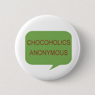 CHOCOLAAT LOVERS! RONDE BUTTON 5,7 CM
