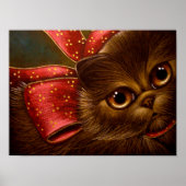 CHOCOLAAT PERSIAN CAT-POSTER POSTER (Voorkant)