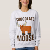CHOCOLAATE MOOSE FUNNY T-Shirts (Voorkant)