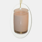 Chocolaatmelk Keramisch Ornament (Links)
