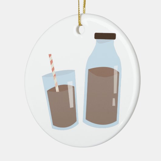 Chocolaatmelk Keramisch Ornament (Links)