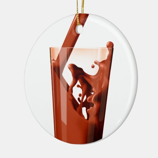Chocolaatmelk Keramisch Ornament (Links)