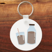 Chocolaatmelk Sleutelhanger (Voorkant)