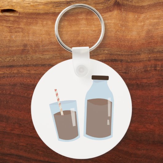 Chocolaatmelk Sleutelhanger (Voorkant)