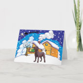 chocolab feestdagen kaart (Voorkant)