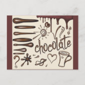 Chocolade3 Briefkaart (Voorkant)