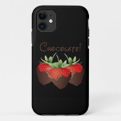 Chocolade-aardbei Case-Mate iPhone Case (Achterkant)